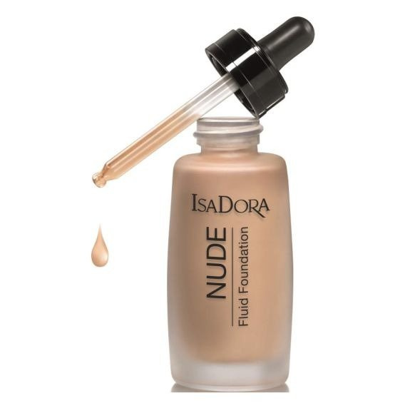 IsaDora Nude Super Fluid podkład upiększający 10 Nude Porcelain 30 ml