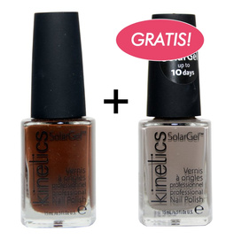 Kinetics Lakier Solarny Solargel 255 Cafe Central 15 ml + 250 Skyscraper GRATIS!