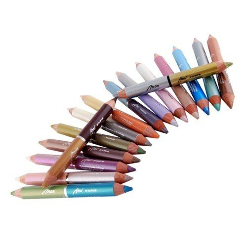 Mon Ami Wodoodporna Podwójna Gruba Kredka do Powiek Nr 14 zieleń-morski