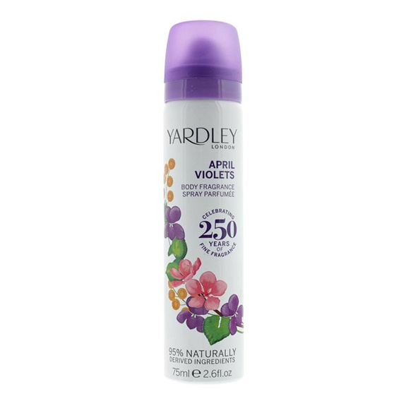 Yardley London April Violets dezodorant spray 75 ml edition 2015