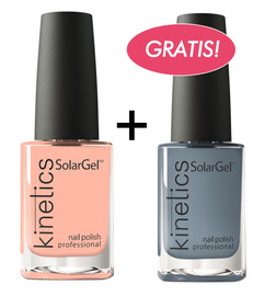 Kinetics Lakier Solarny Solargel 294 Frost Yourself 15 ml + 215 Grey, no Pink GRATIS!