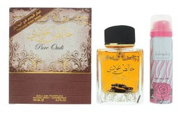 Lattafa Pure Oudi woda perfumowana 100 ml + Washwasha dezodorant 50 ml spray