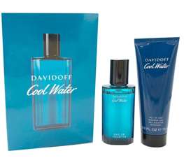 Davidoff Cool Water Men komplet (40 ml EDT & 75 ml SG)