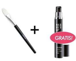 IsaDora Foundation Brush pędzel do podkładu + Make Up Factory baza pod podkład GRATIS!