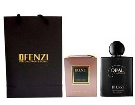 JFenzi Opal Glamour zestaw (woda perfumowana 100 ml & świeca sojowa)