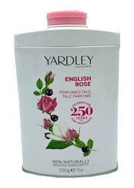 Yardley London English Rose Róża perfumowany talk do ciała 200 g