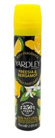 Yardley London Freesia & Bergamot perfumowany dezodorant 75 ml spray