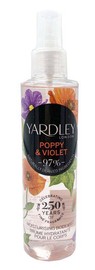 Yardley London Poppy & Violet mgiełka do ciała 200 ml